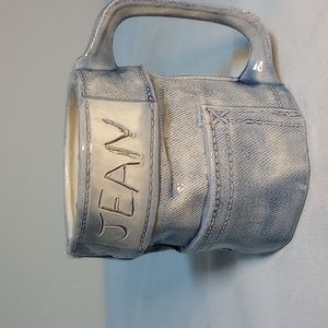 Blue Jeans Mug Cup Ceramic